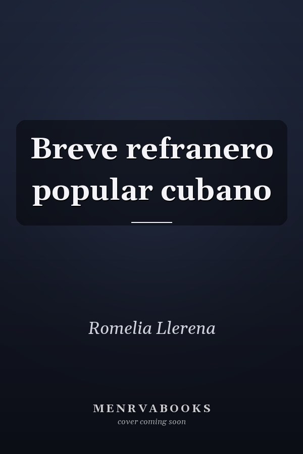 Breve refranero popular cubano