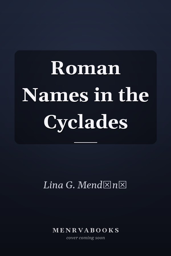 Roman Names in the Cyclades