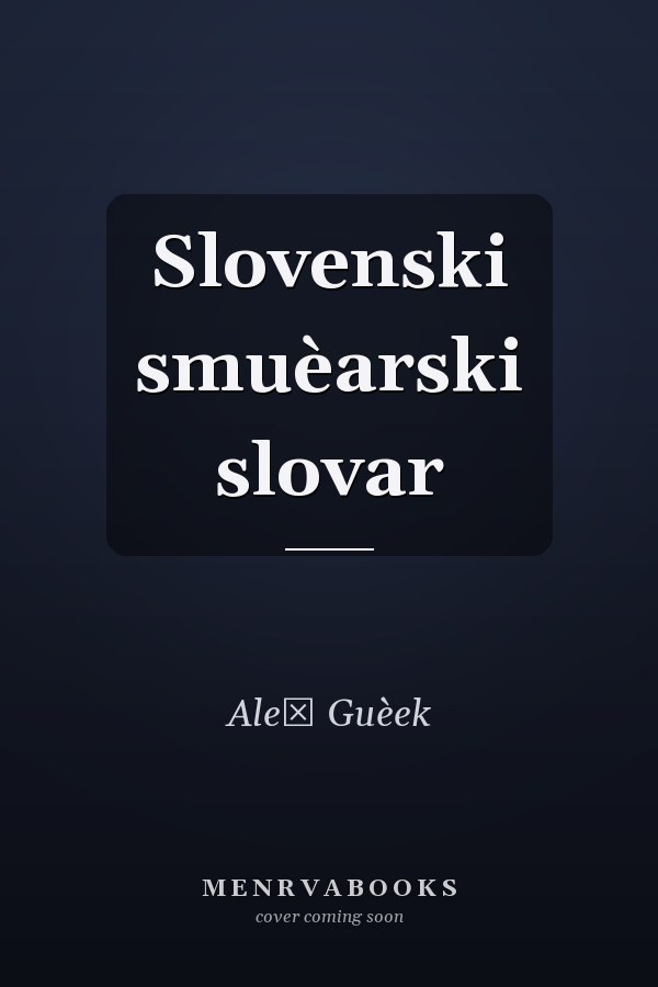 Slovenski smuèarski slovar