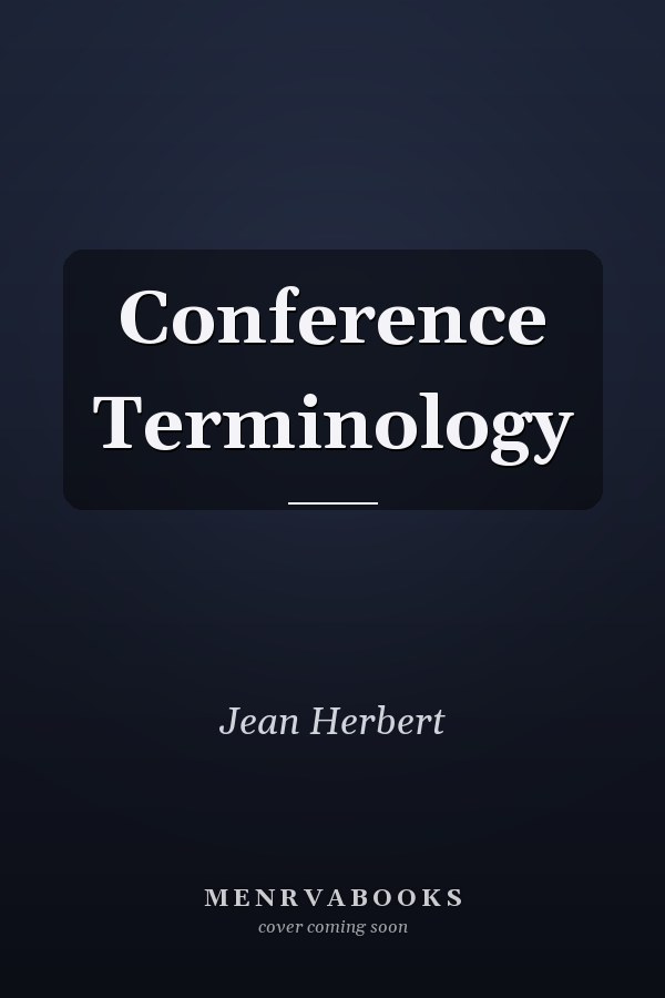 Conference Terminology