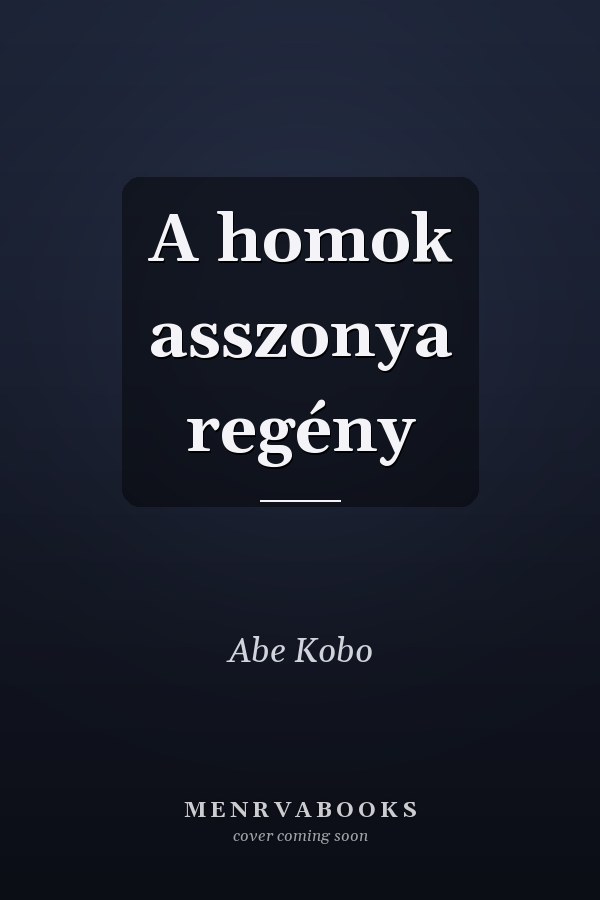 A homok asszonya regény