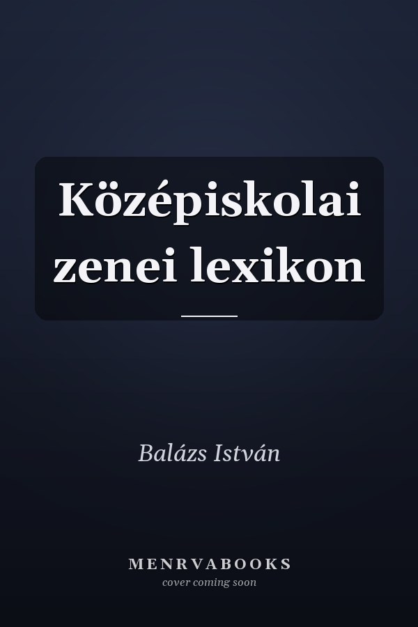 Középiskolai zenei lexikon