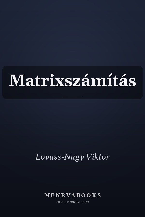 Matrixszámítás