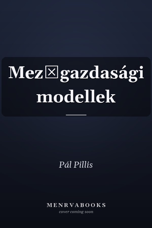 Mezőgazdasági modellek