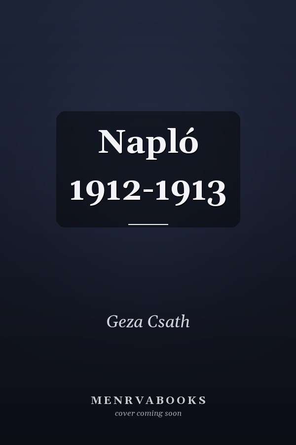 Napló 1912-1913