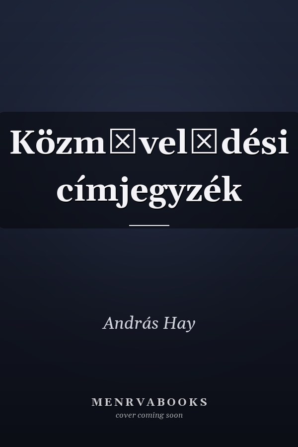 Közművelődési címjegyzék