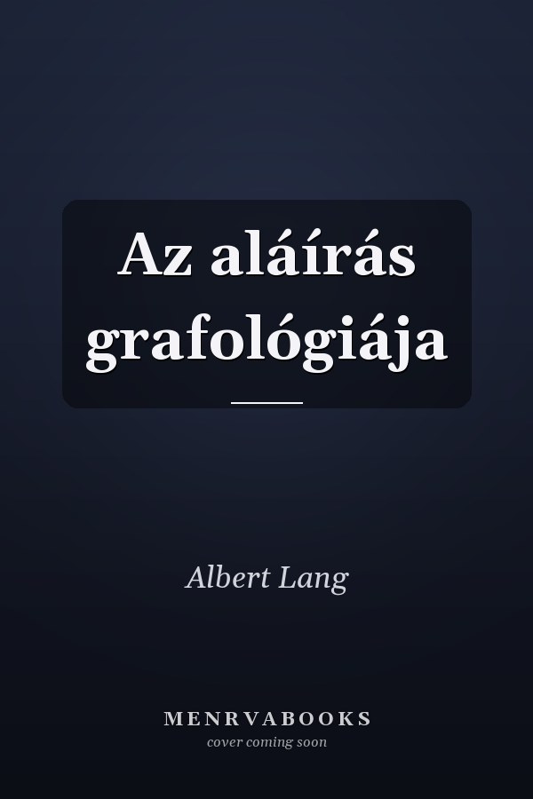 Az aláírás grafológiája