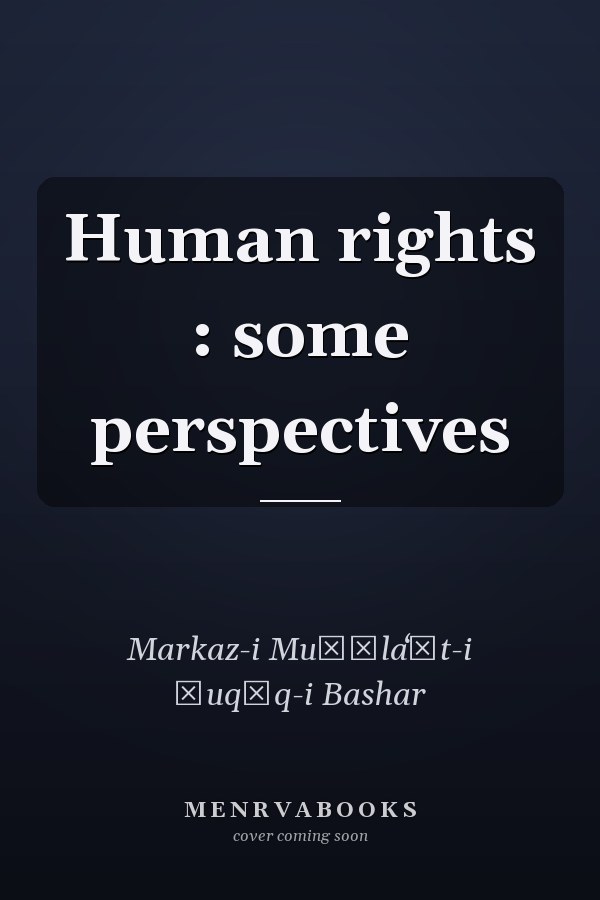 Human rights : some perspectives