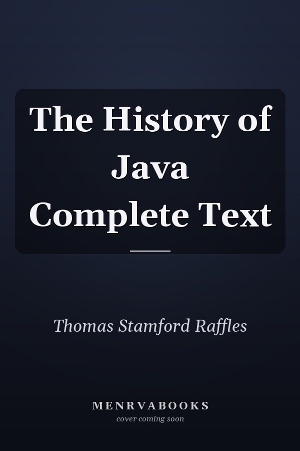 The History of Java Complete Text