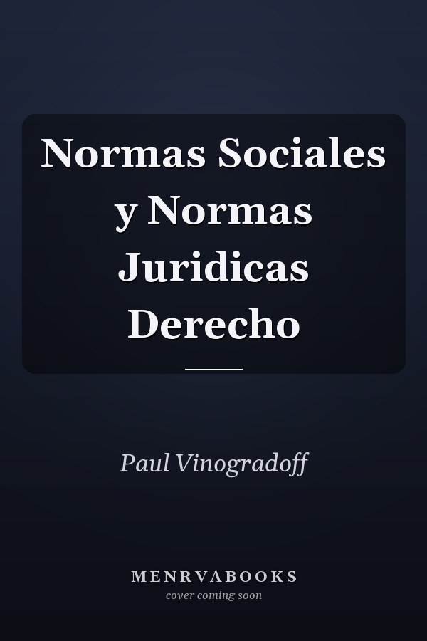 Normas Sociales y Normas Juridicas
            
                Derecho