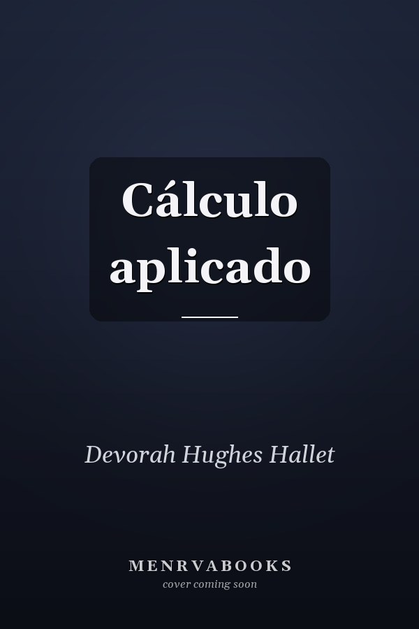 Cálculo aplicado