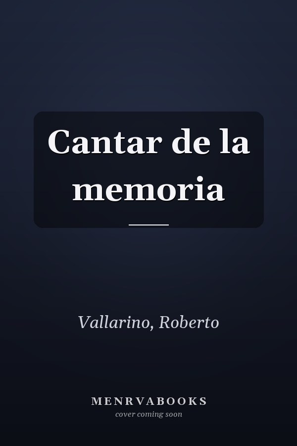 Cantar de la memoria