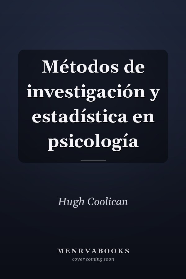 Métodos de investigación y estadística en psicología