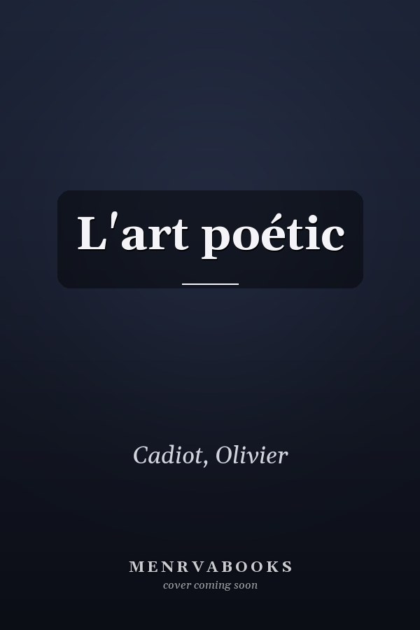 L'art poétic
