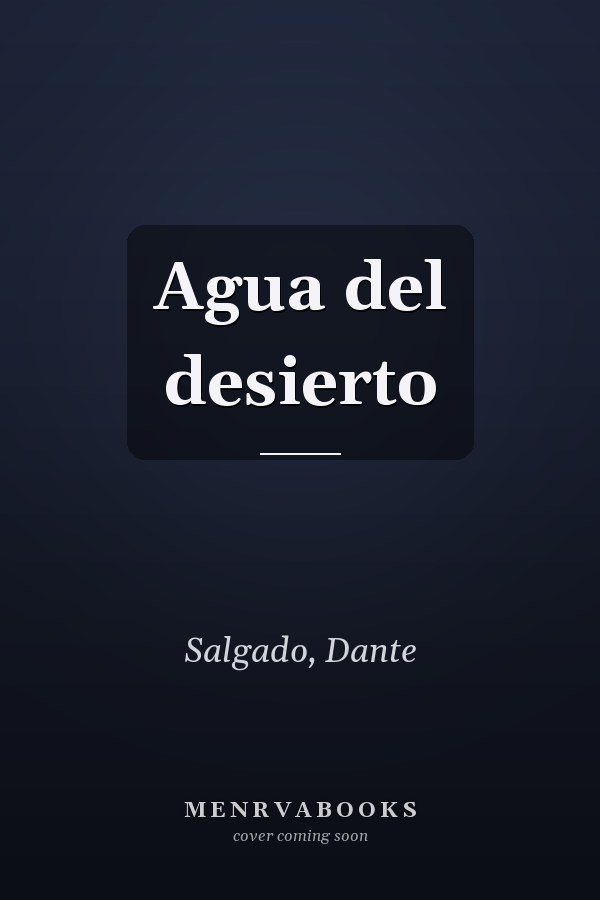 Agua del desierto