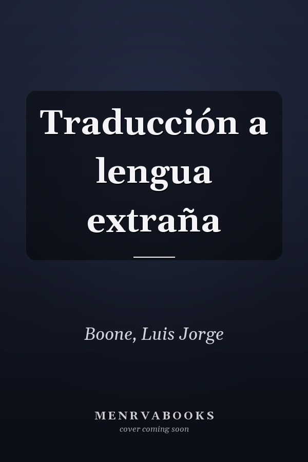 Traducción a lengua extraña