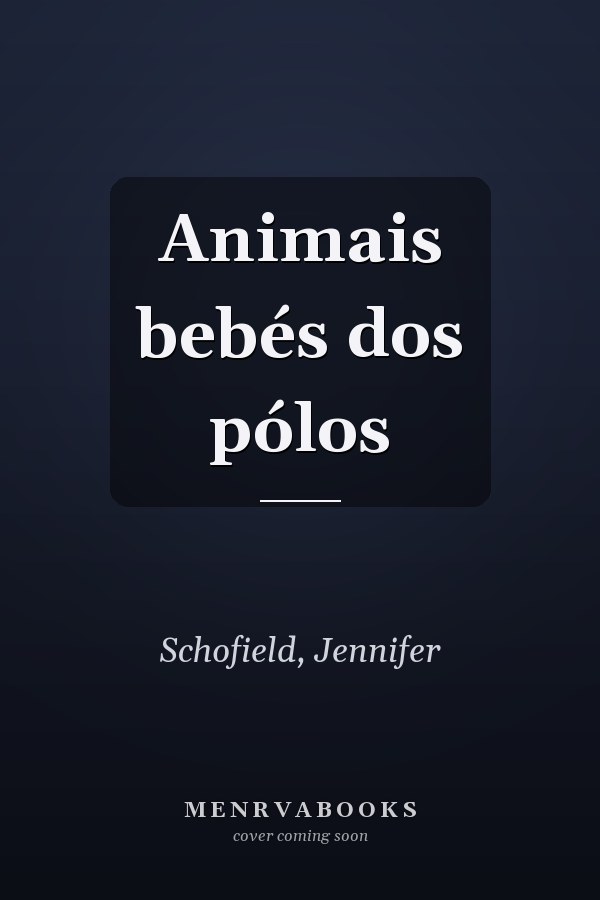 Animais bebés dos pólos