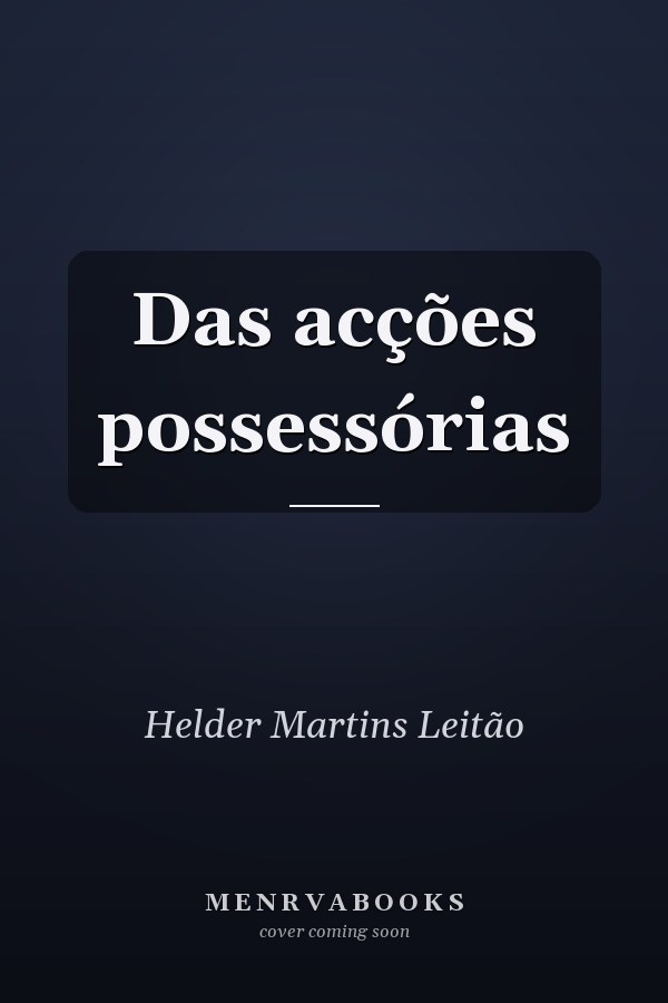 Das acções possessórias