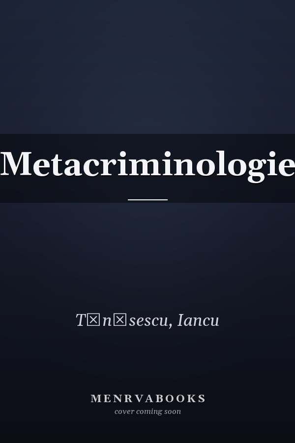 Metacriminologie