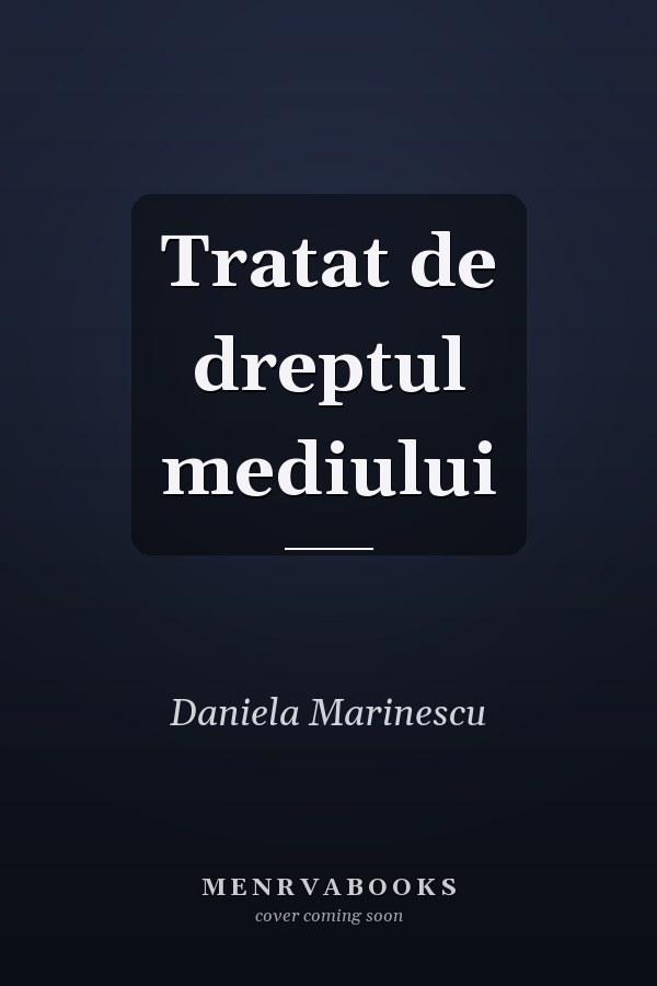 Tratat de dreptul mediului