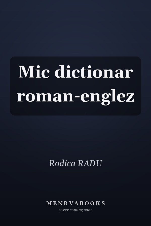 Mic dictionar roman-englez