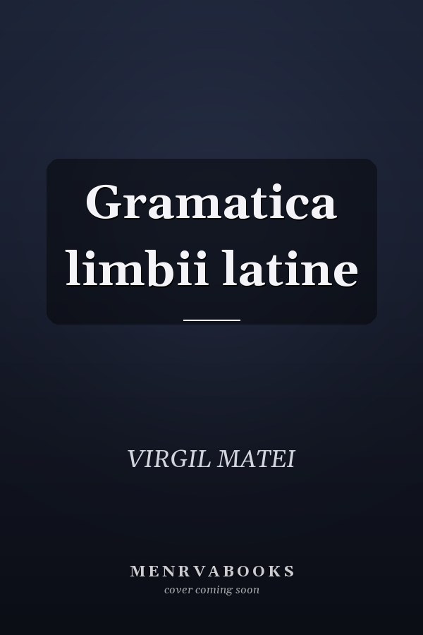 Gramatica limbii latine