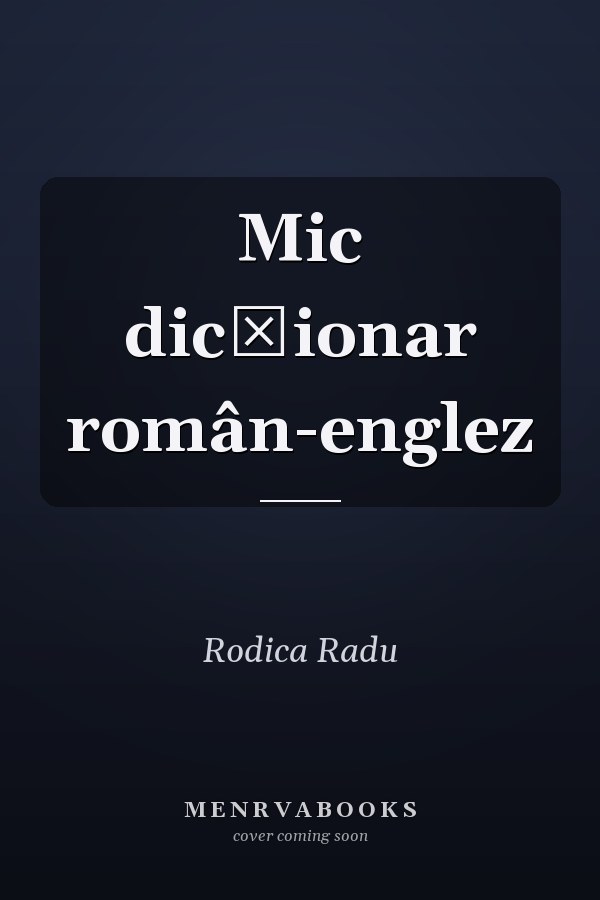 Mic dicţionar român-englez