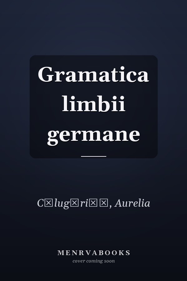 Gramatica limbii germane