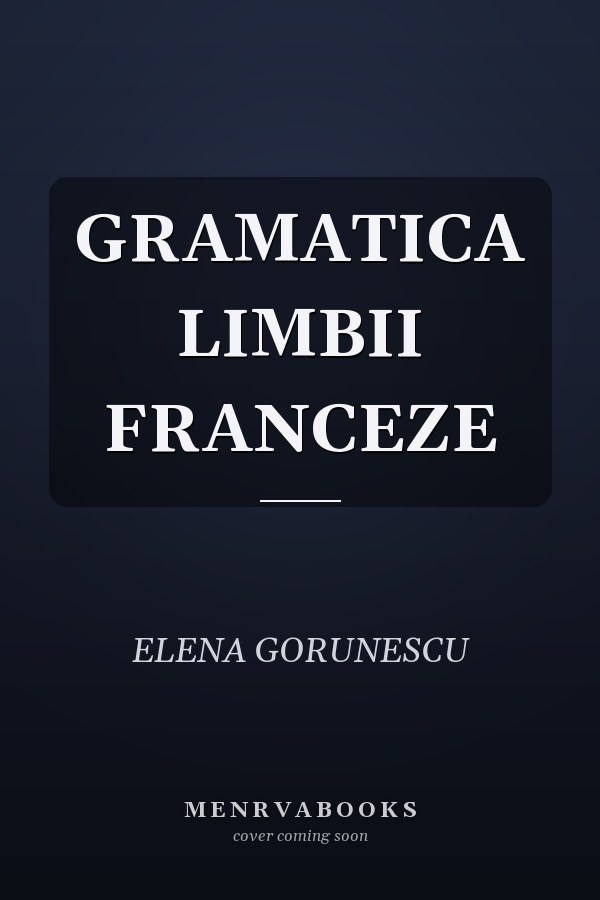 GRAMATICA LIMBII FRANCEZE
