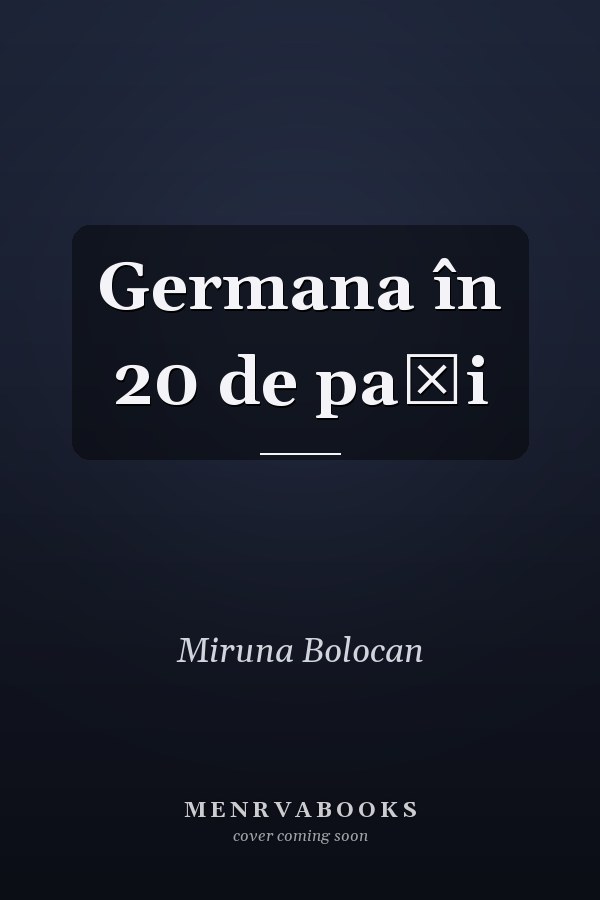 Germana în 20 de paşi