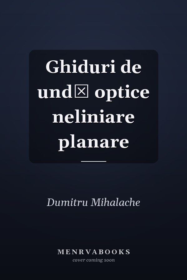 Ghiduri de undă optice neliniare planare