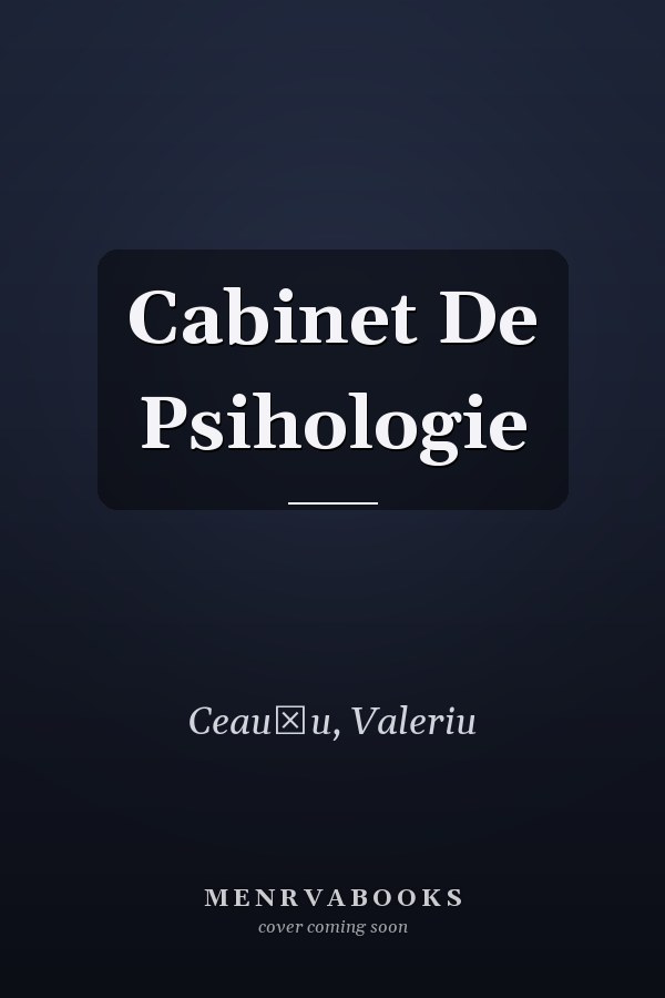 Cabinet De Psihologie