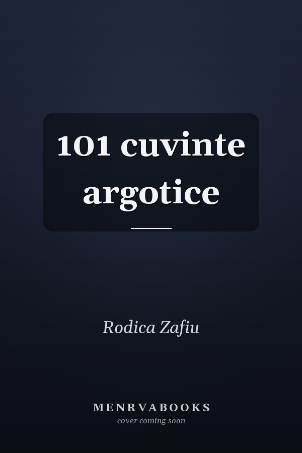 101 cuvinte argotice