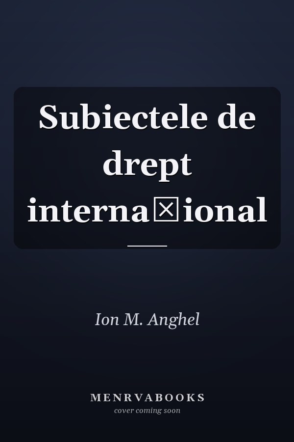 Subiectele de drept internațional