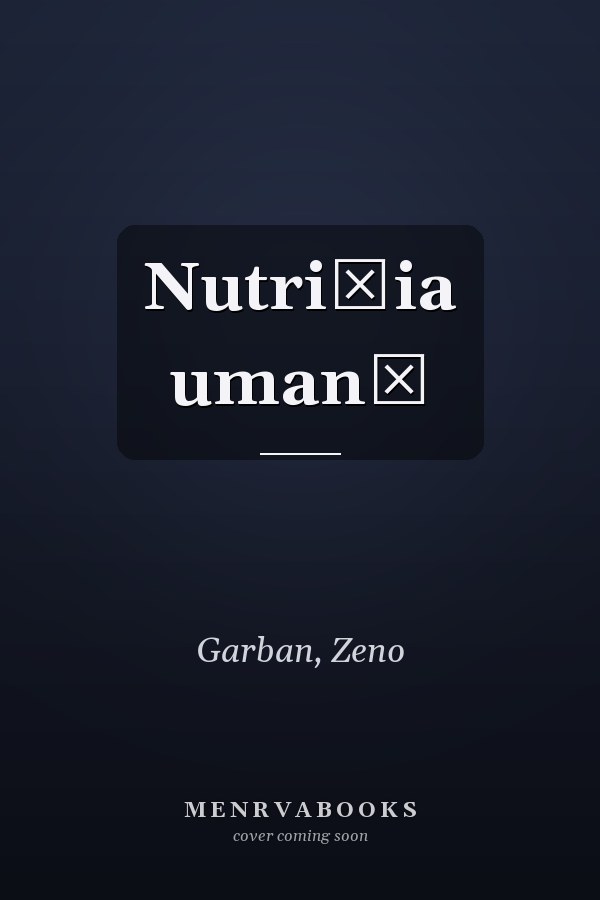 Nutriţia umană