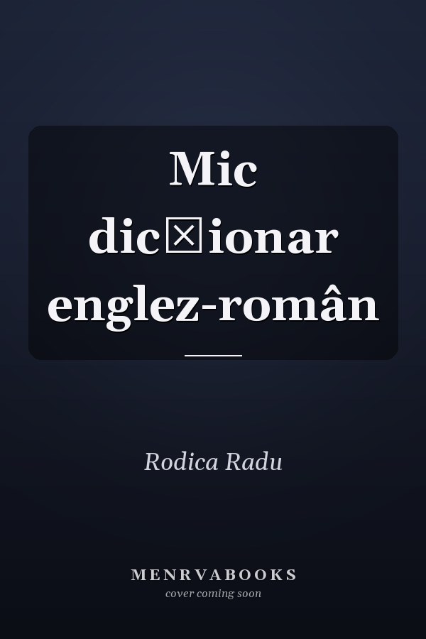 Mic dicţionar englez-român