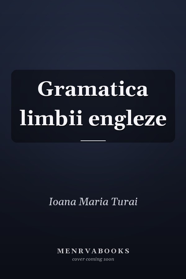 Gramatica limbii engleze