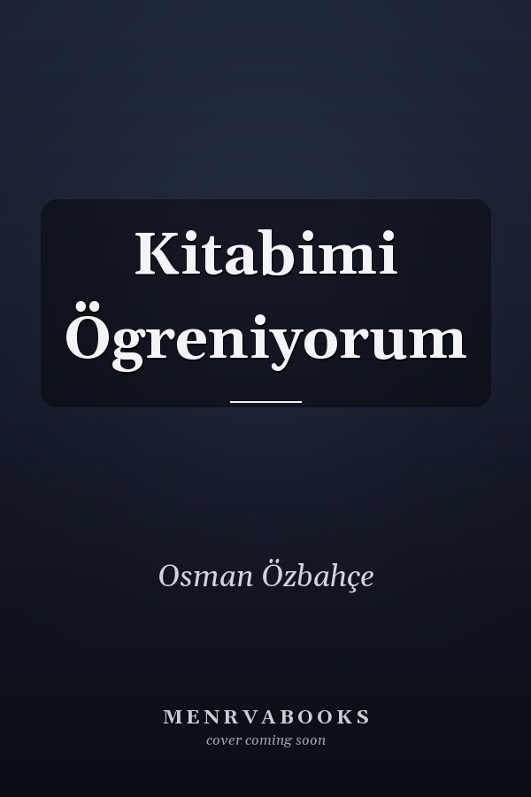 Kitabimi Ögreniyorum