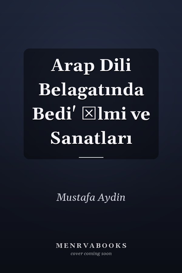 Arap Dili Belagatında Bedi' İlmi ve Sanatları