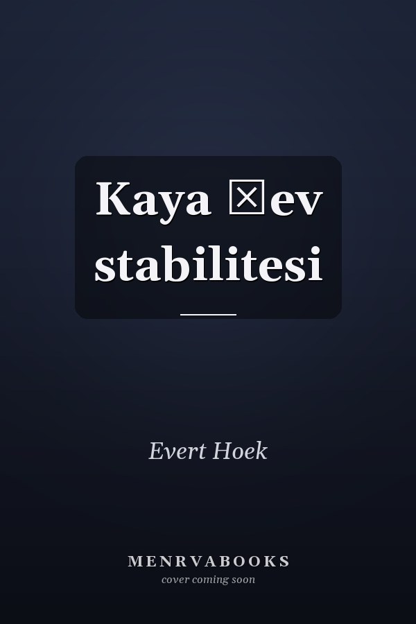 Kaya şev stabilitesi