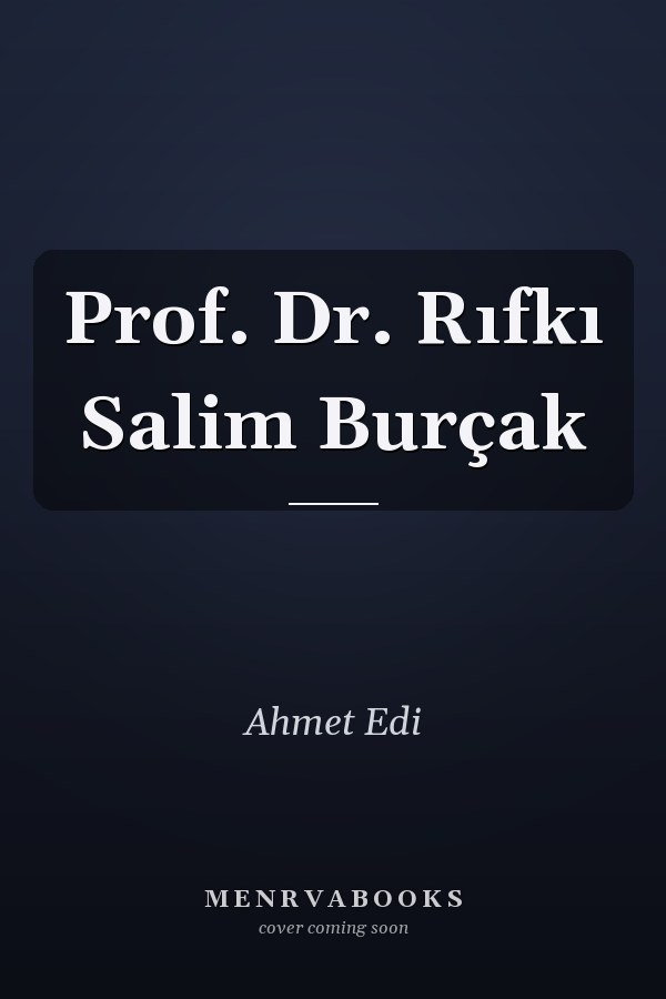 Prof. Dr. Rıfkı Salim Burçak