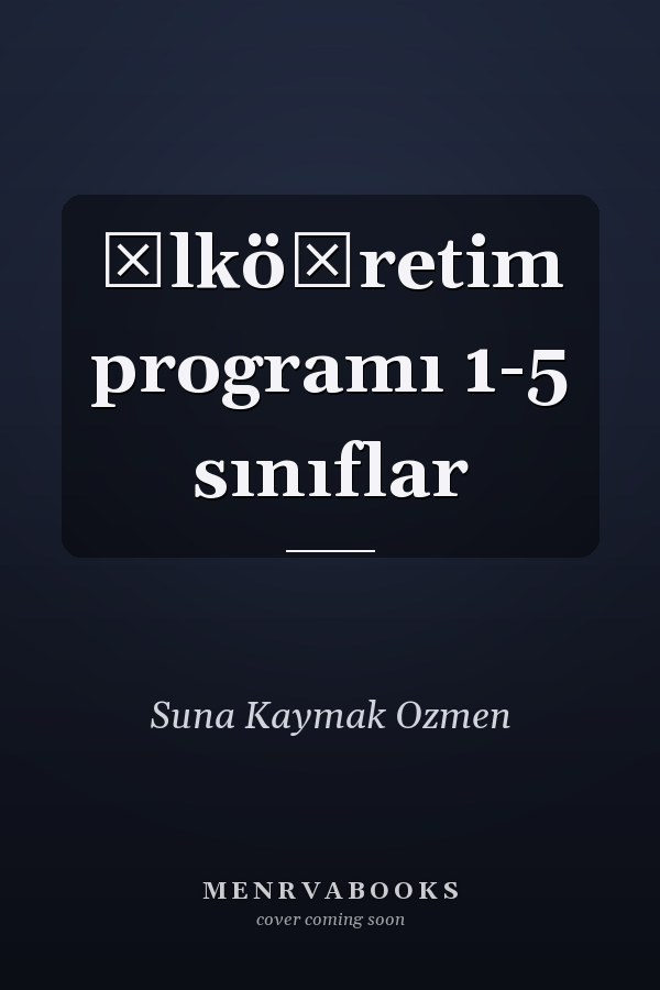 İlköğretim programı 1-5 sınıflar