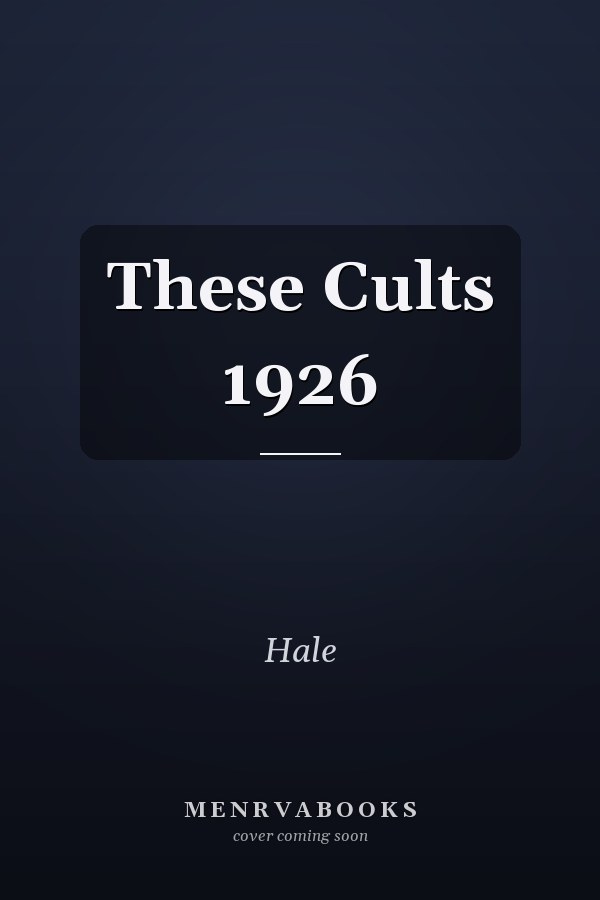 These Cults 1926
