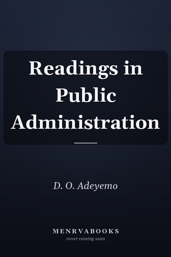Readings in Public Administration