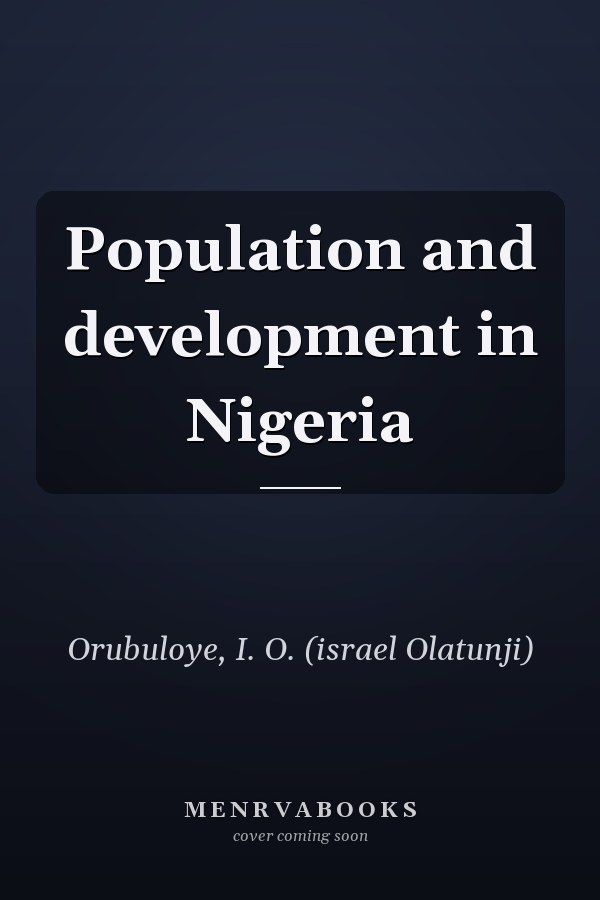Population and development in Nigeria