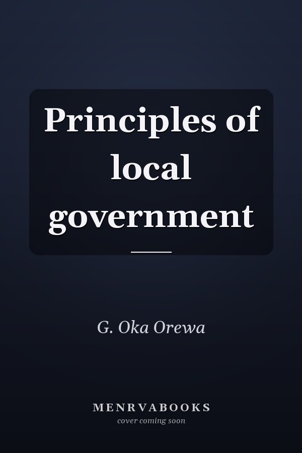 Principles of local government