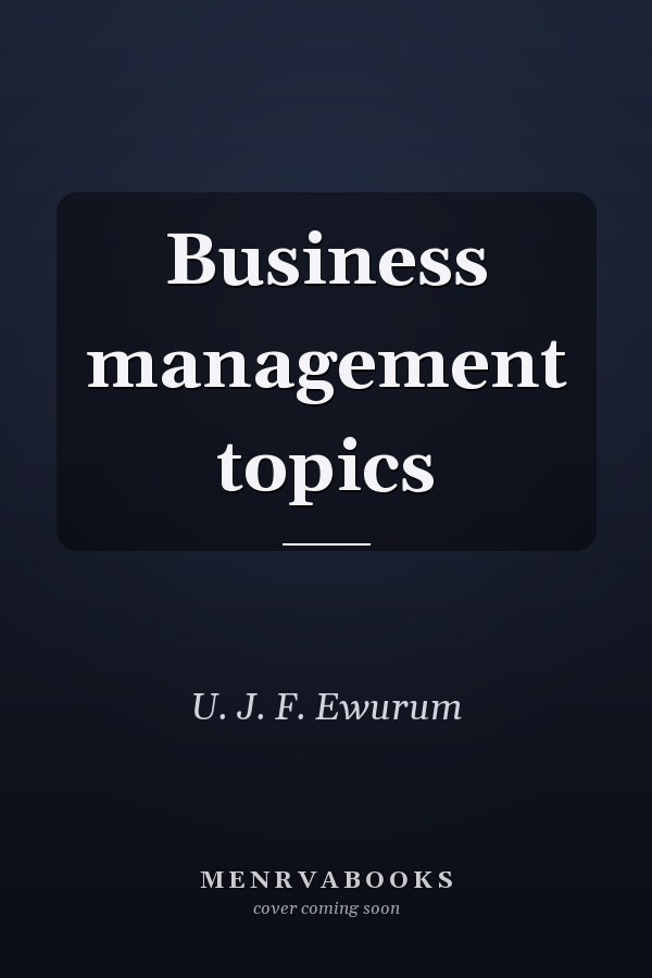 Business management topics