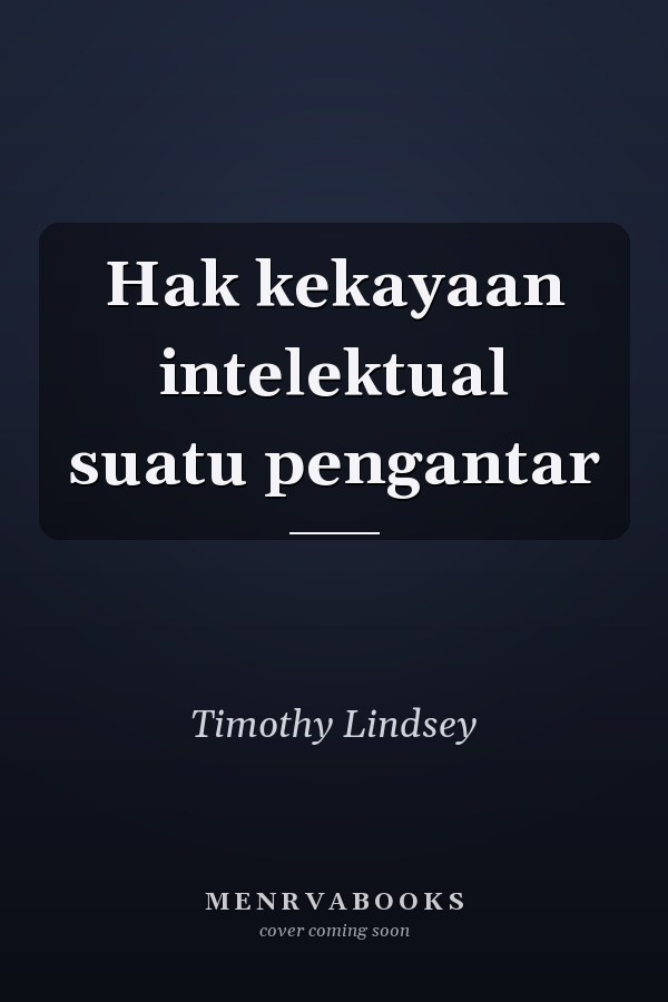 Hak kekayaan intelektual suatu pengantar