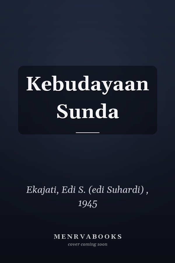Kebudayaan Sunda