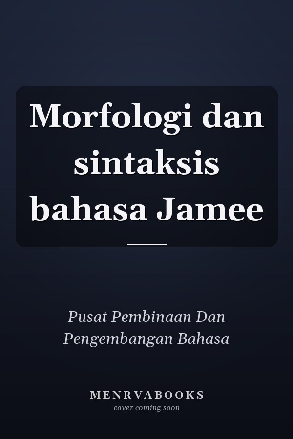 Morfologi dan sintaksis bahasa Jamee